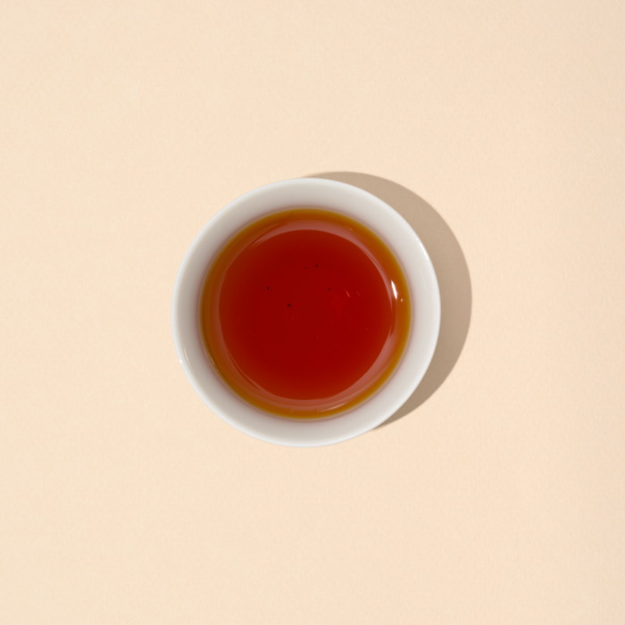 Black Tea Blend loose-leaf tea photographed from above